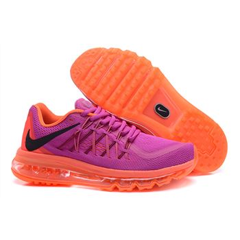 Nike Air Max 2015 Shoes For Women Purple Orange